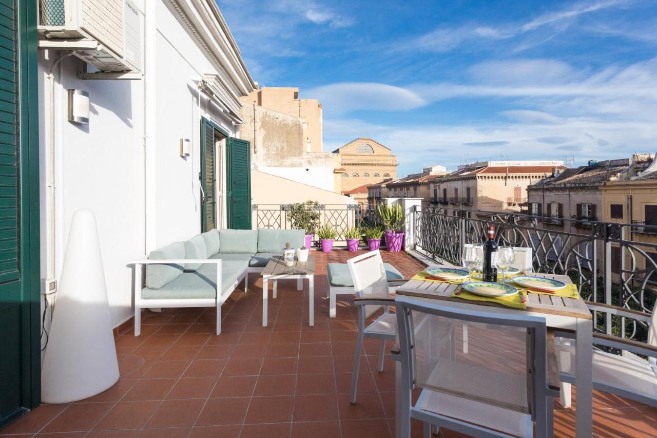 Terrazza Massimo Leilighet Palermo Eksteriør bilde