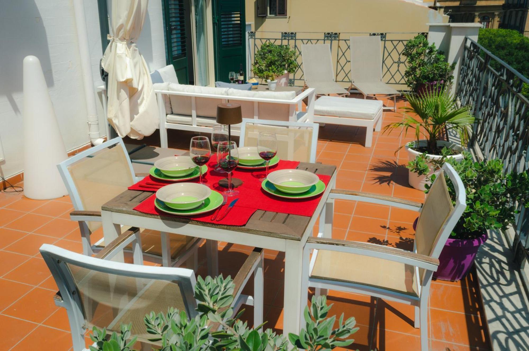 Terrazza Massimo Leilighet Palermo Eksteriør bilde