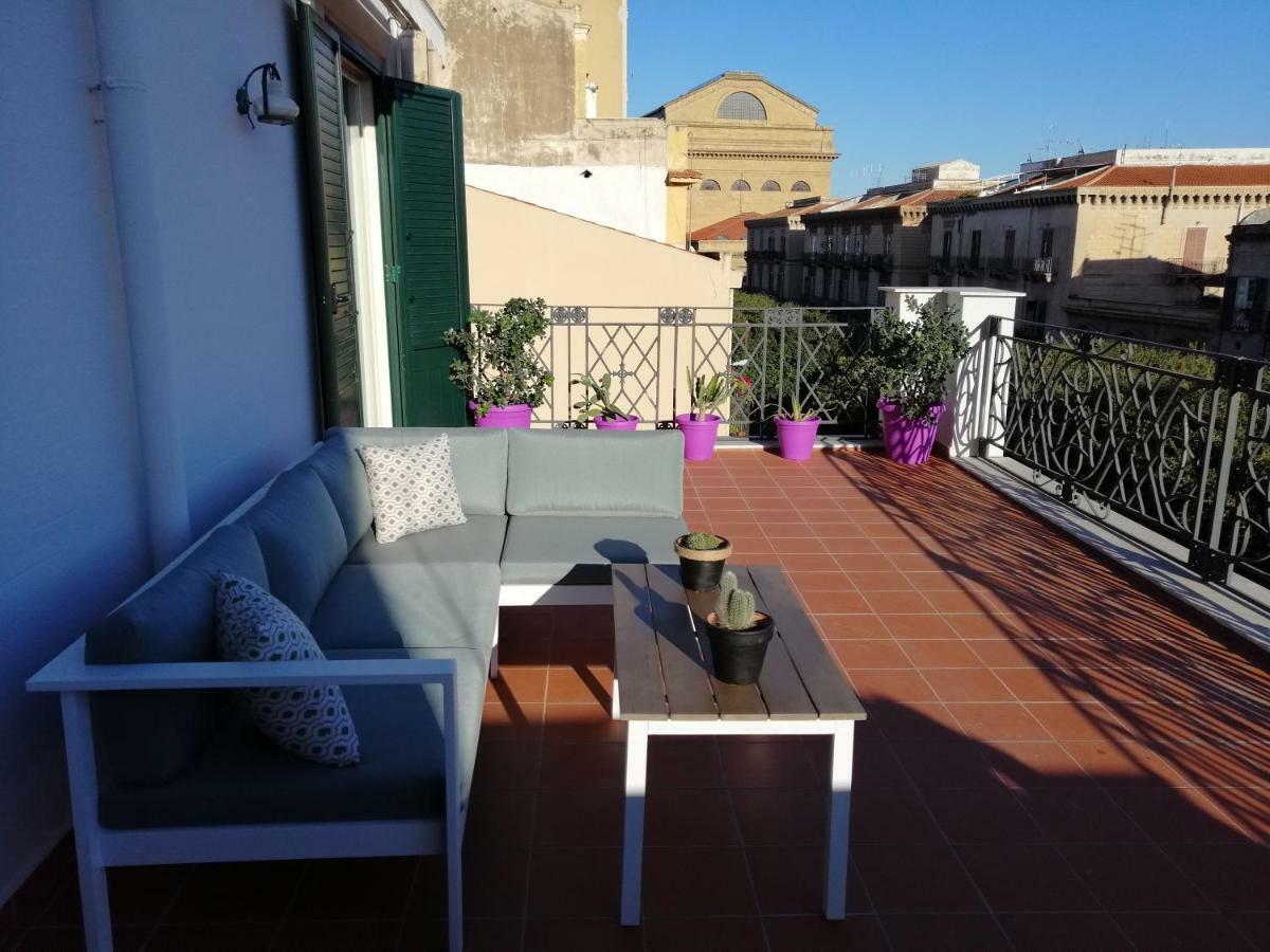 Terrazza Massimo Leilighet Palermo Eksteriør bilde